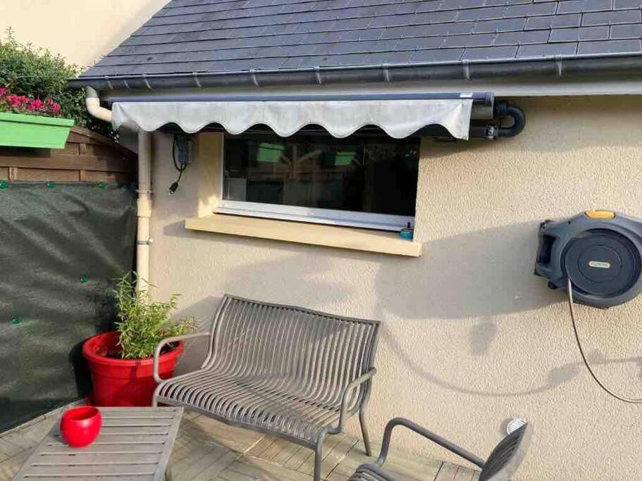 Appartement Type Loft Avec Terrasse 瑟堡 外观 照片