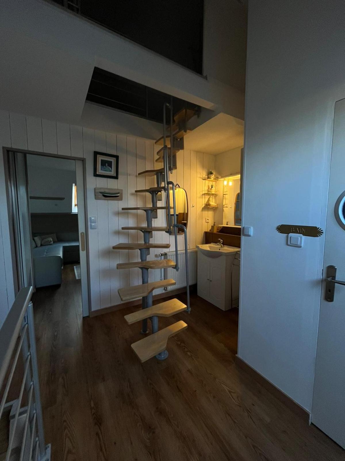 Appartement Type Loft Avec Terrasse 瑟堡 外观 照片